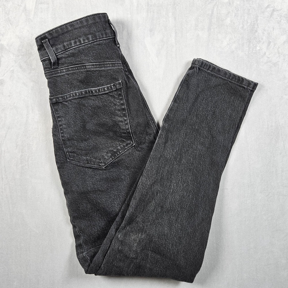 Reformation Jeans Womens 30 Kayo High & Skinny Black Erie Wash Denim *No Belt